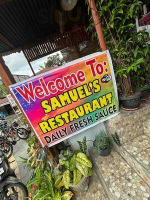 Samuel's Restaurant menu