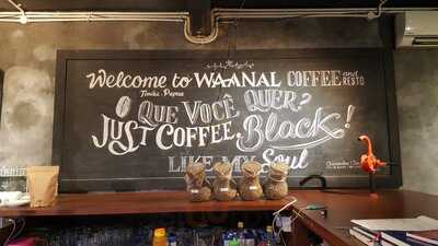 Waanal Coffee & Resto menu