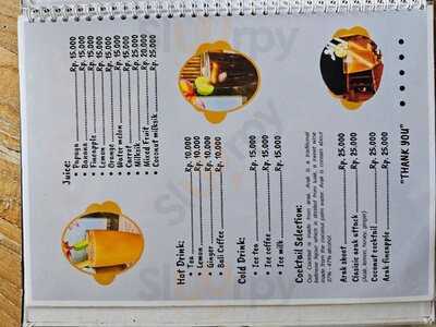 Green Melon Warung menu