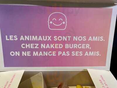 Naked Vegan Burger, Paris