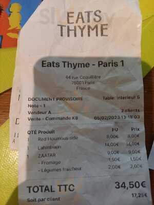 Eats Thyme