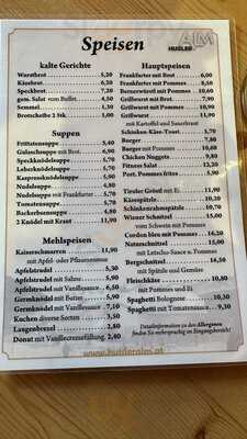 Bergrestaurant/jugendherberge Huisleralm Zangerle Kg