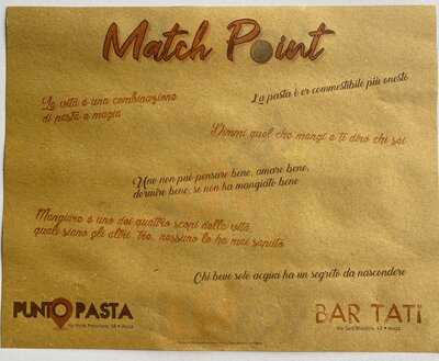 Trattoria Matchpoint