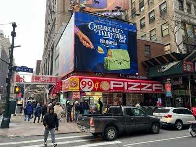 99 Cent Delicious Pizza, New York City