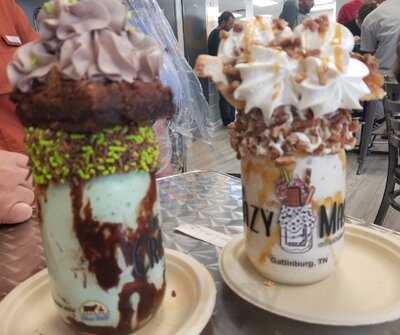 The Crazy Mason Milkshake Bar, Gatlinburg