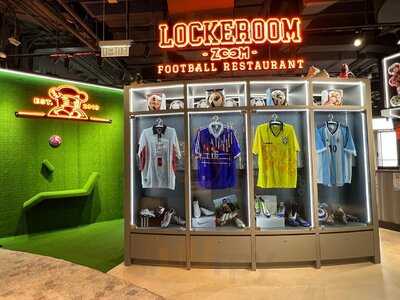Lockeroom Zoom Football Restaurant