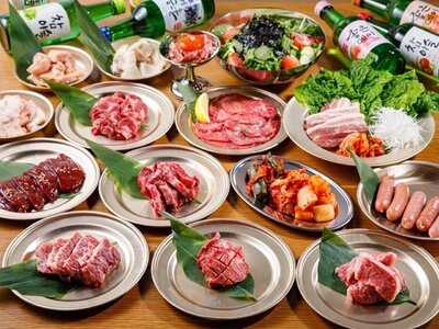 黒毛和牛食べ放題 焼肉結局たれ。梅田店