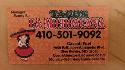 Tacos La Michoacana, Glen Burnie