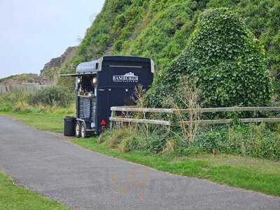 Bamburgh Castle Green Coffee Van