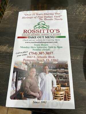 Rossitto’s Italian Gourmet Market & Eatery