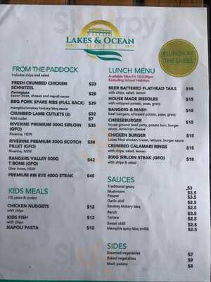 Lakes And Ocean Restaurant