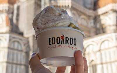 Edoardo Gelato Biologico Ponte Vecchio, Firenze