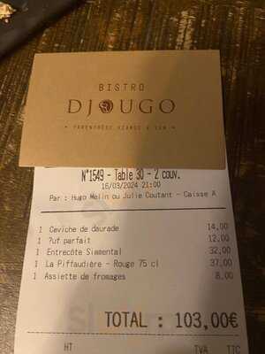 Bistro Djougo , Paris