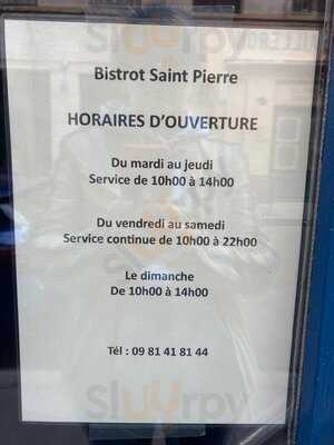 Bistrot Saint Pierre, Lyon