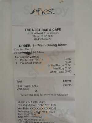 The Nest Cafe And Bar