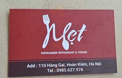 MẸt Vietnamese Restaurant Met 5 Hàng Gai menu