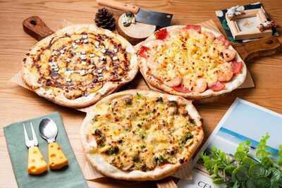 貓老大八吋手工火烤 Pizza