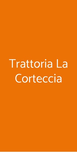 Ristorante Trattoria La Corteccia, Massarosa