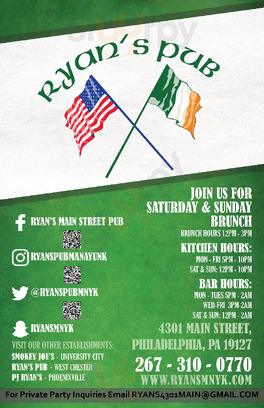 Ryan's Main Street Pub Manayunk