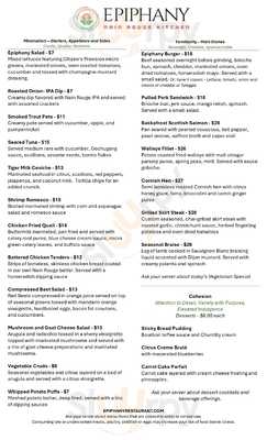 Epiphany - Nain Rouge Kitchen