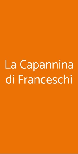 La Capannina Di Franceschi, Forte Dei Marmi