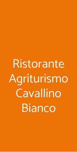 Agriturismo Cavallino Bianco, Viareggio