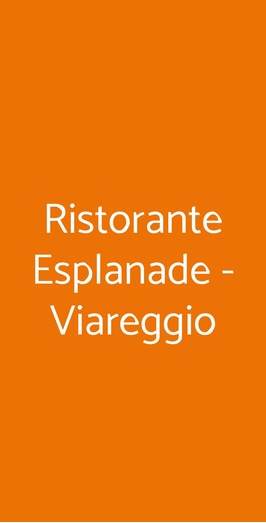 Ristorante Ciccarelli Viareggio, Viareggio