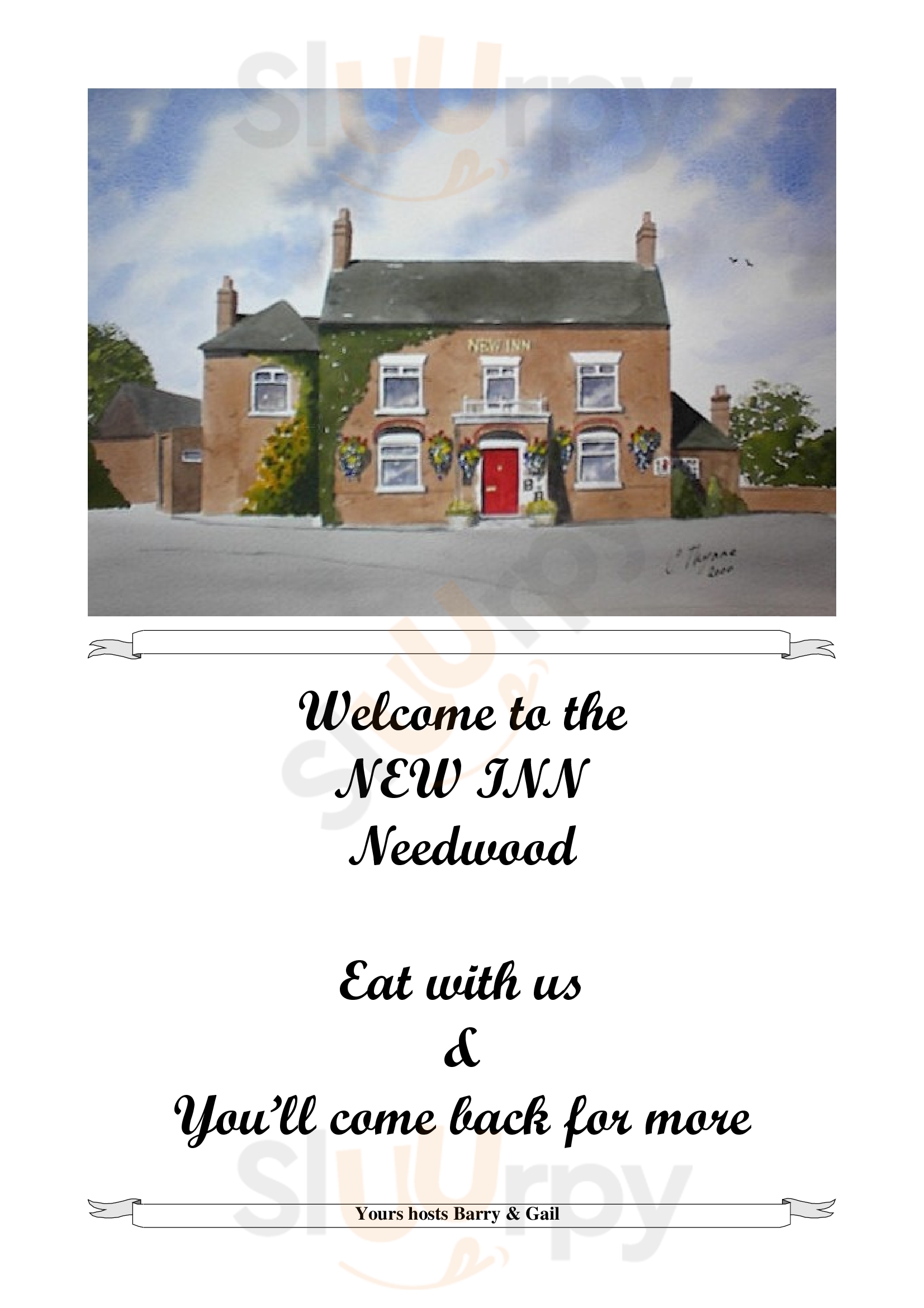 Main Menu - New Inn