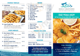 Manly Seafoods - The Fish And Chips House
