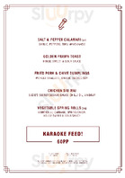 Suzie Q menu