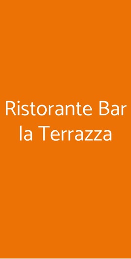 Ristorante Bar La Terrazza, Tirrenia