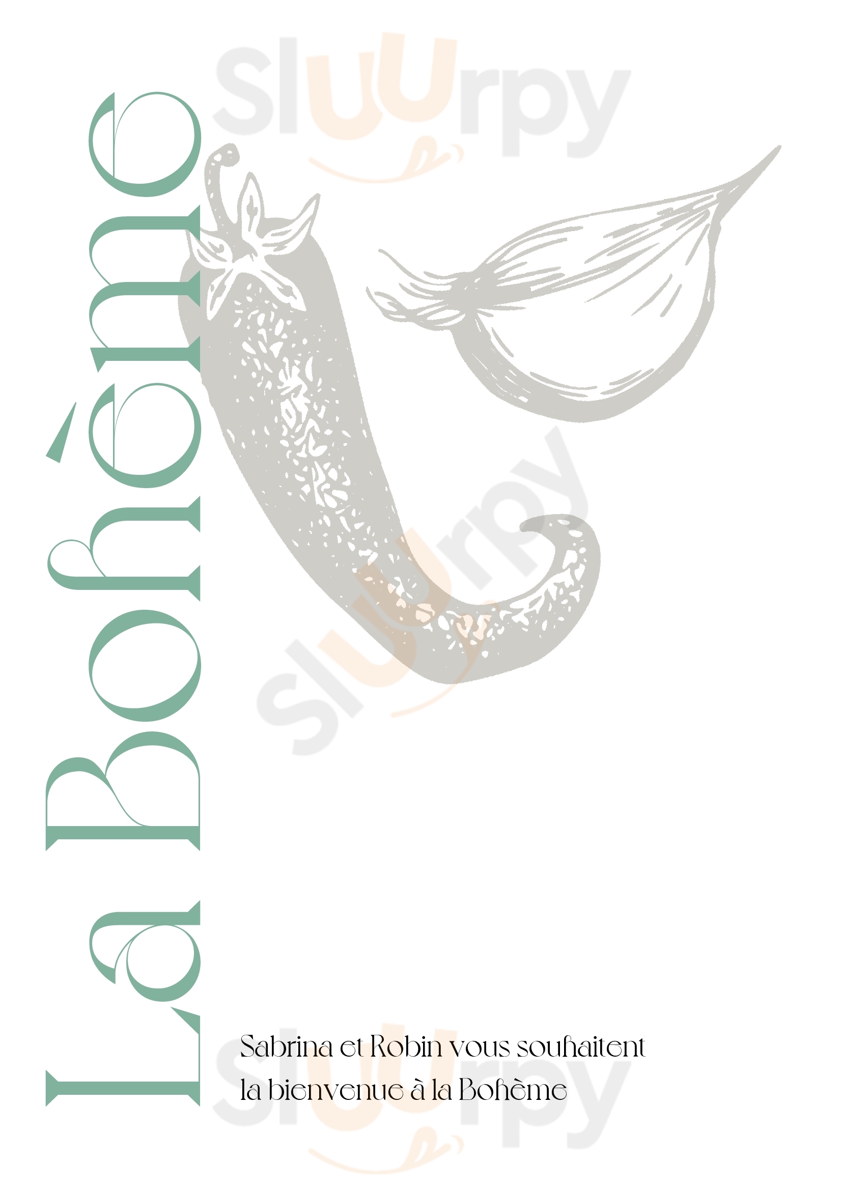 La Bohème Mies Menu - 1