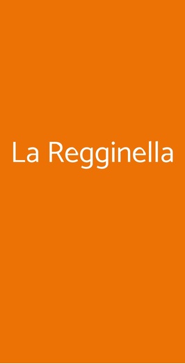 La Regginella, Pisa