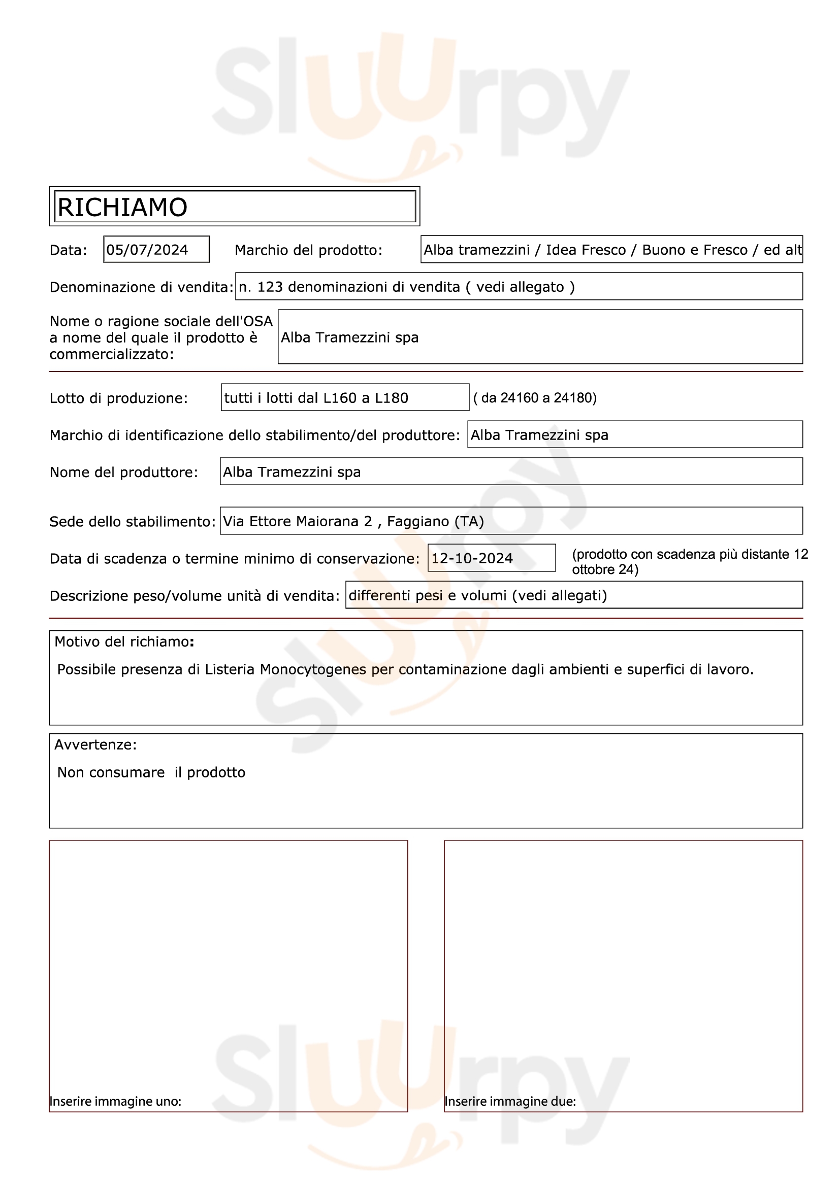 Supermercato Sigma Snc Vedano Olona Menu - 1