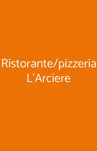 Ristorante/pizzeria L'arciere, Pisa