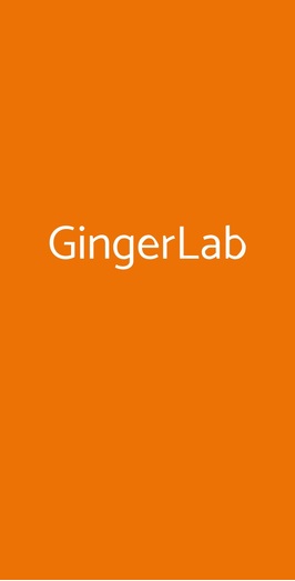 Gingerlab, Pisa