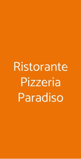 Ristorante Paradiso Da Yuri E Ivonne, Tirrenia