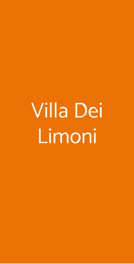 Le Bistrot Di Villa Dei Limoni, Buti