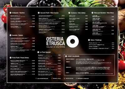 Osteria Etrusca, Saline di Volterra