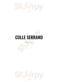 Ristorante Colle Serrano, Ripatransone