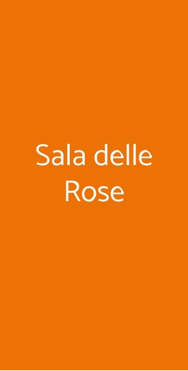 Sala Delle Rose, Palo del Colle