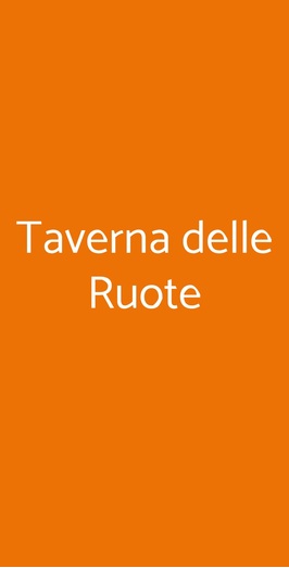 Taverna Delle Ruote, Bedero Valcuvia