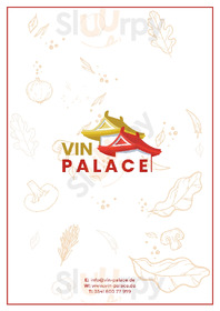 Vin Palace Asia Restaurant menu