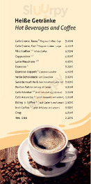 K25 Das Nette Restaurant menu
