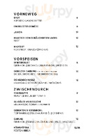 Luzii menu