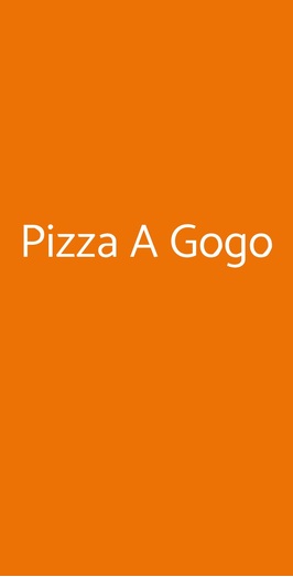 Pizza A Gogo, Bari