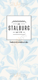 Zur Stalburg Seit 1879 menu