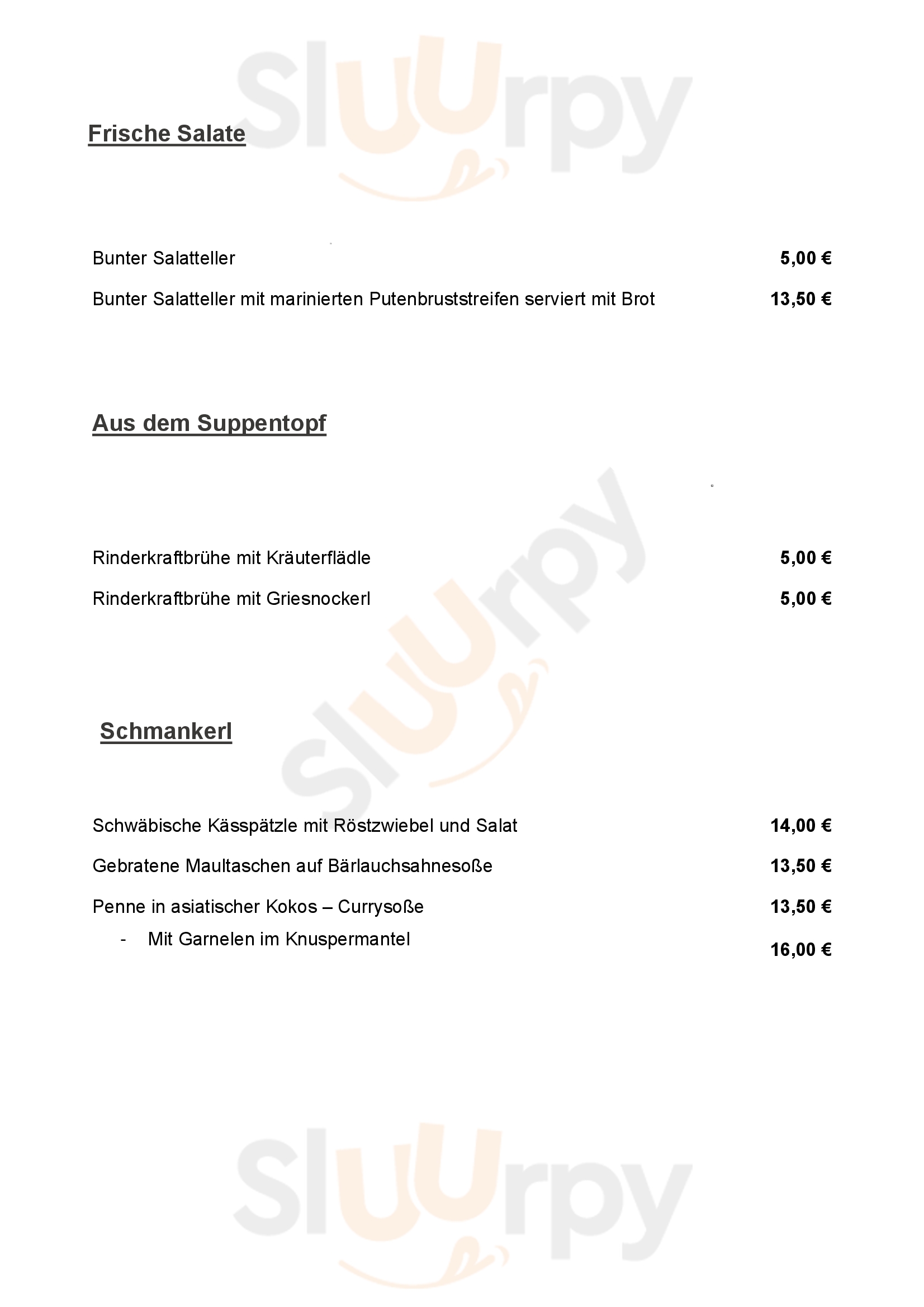 ´sbräu Lindau Lindau Menu - 1