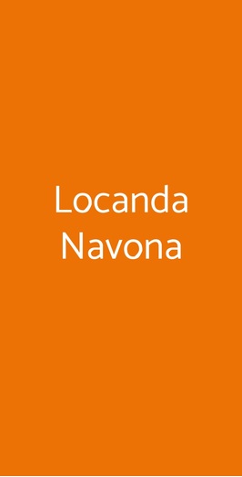 Locanda Navona, Verona