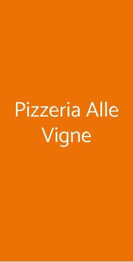 Pizzeria Alle Vigne, Negrar di Valpolicella